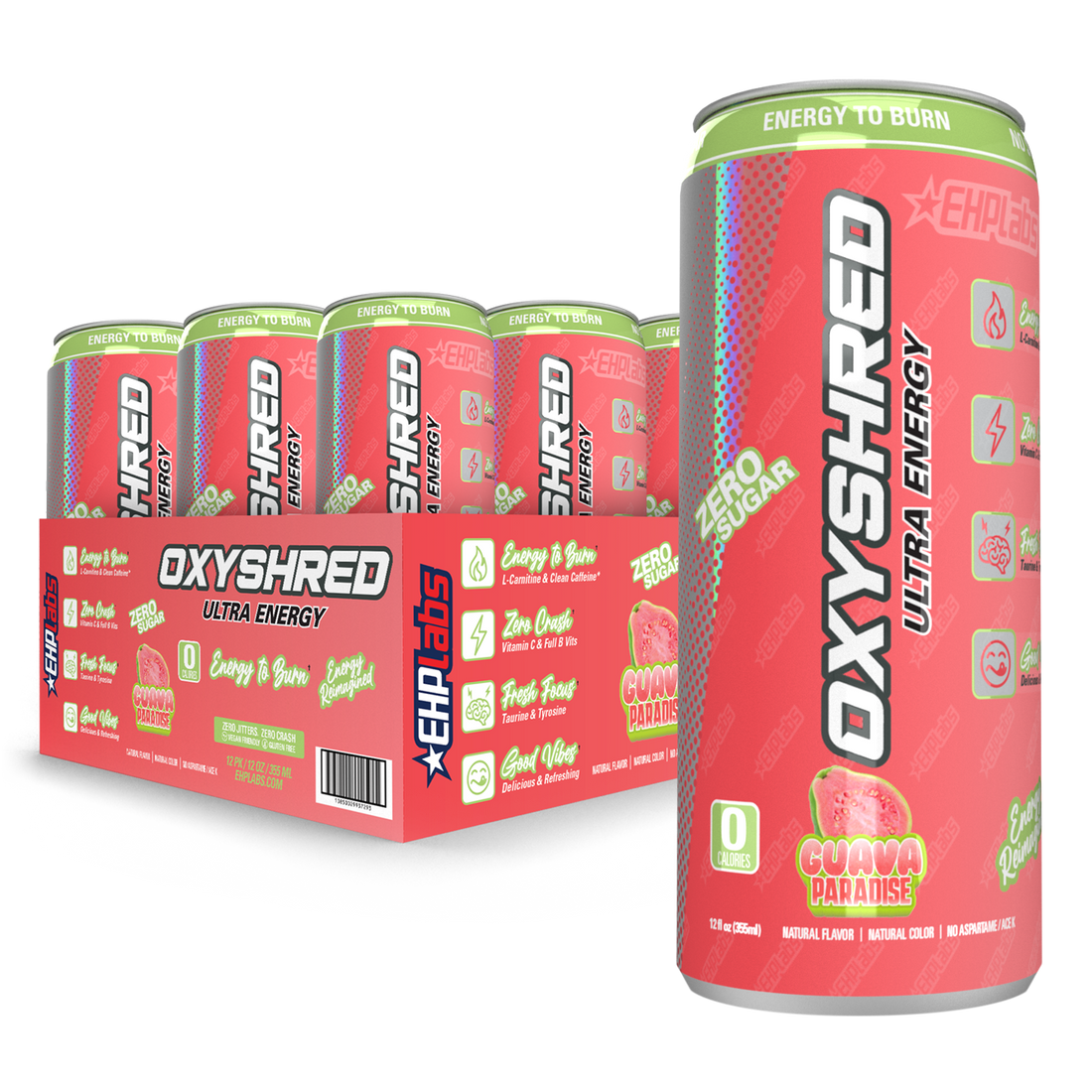 OxyShred Ultra Energy Drink RTD (12-Pack)