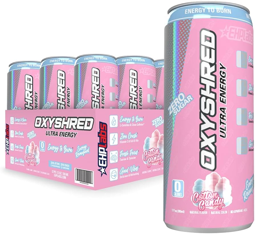 OxyShred Ultra Energy Drink RTD (12-Pack)