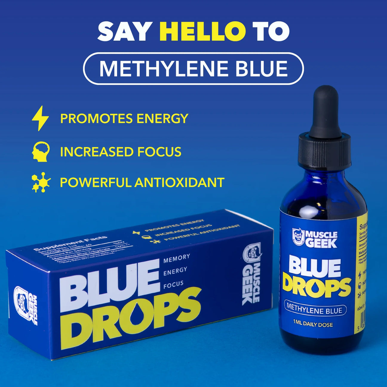 Muscle Geek Blue Drops