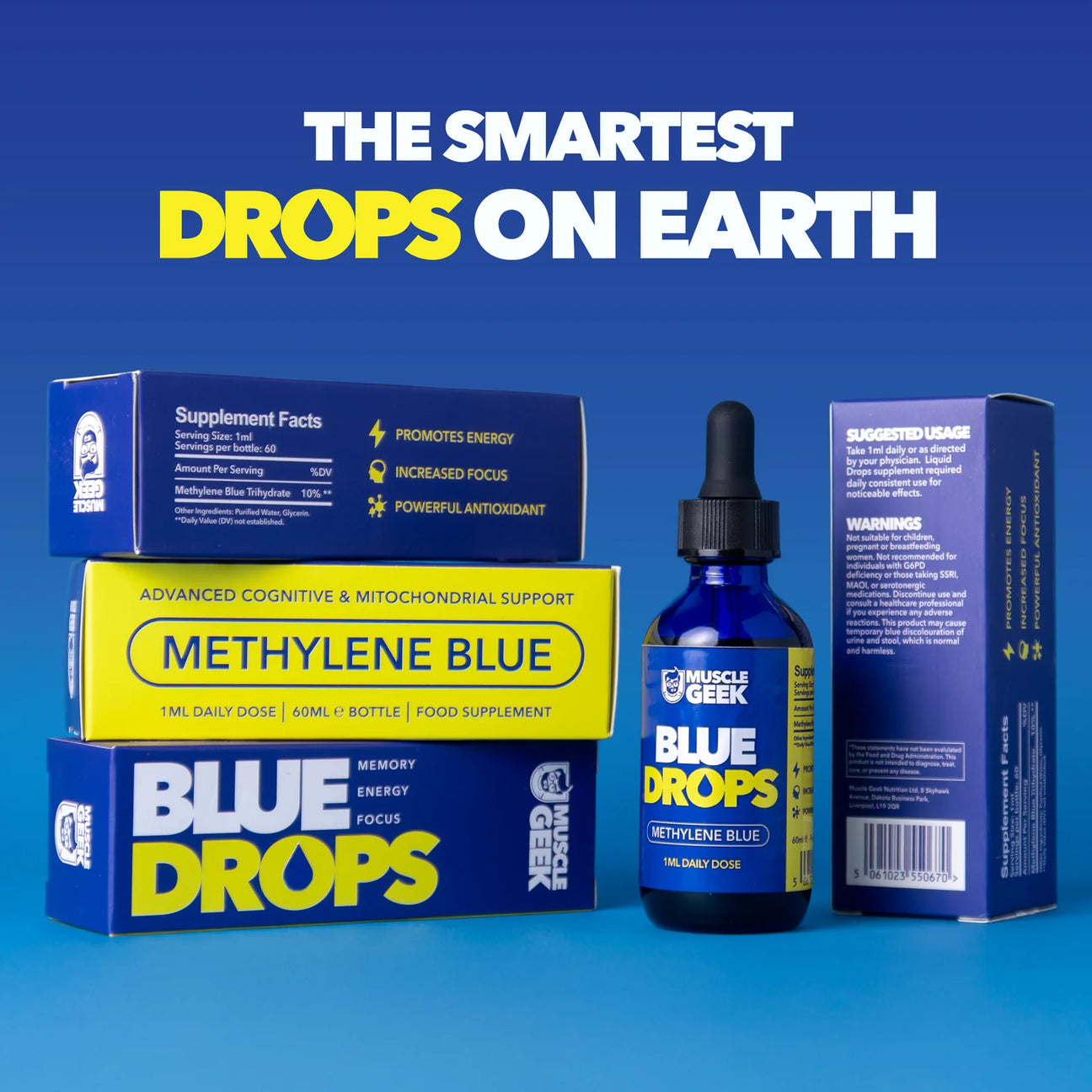 Muscle Geek Blue Drops