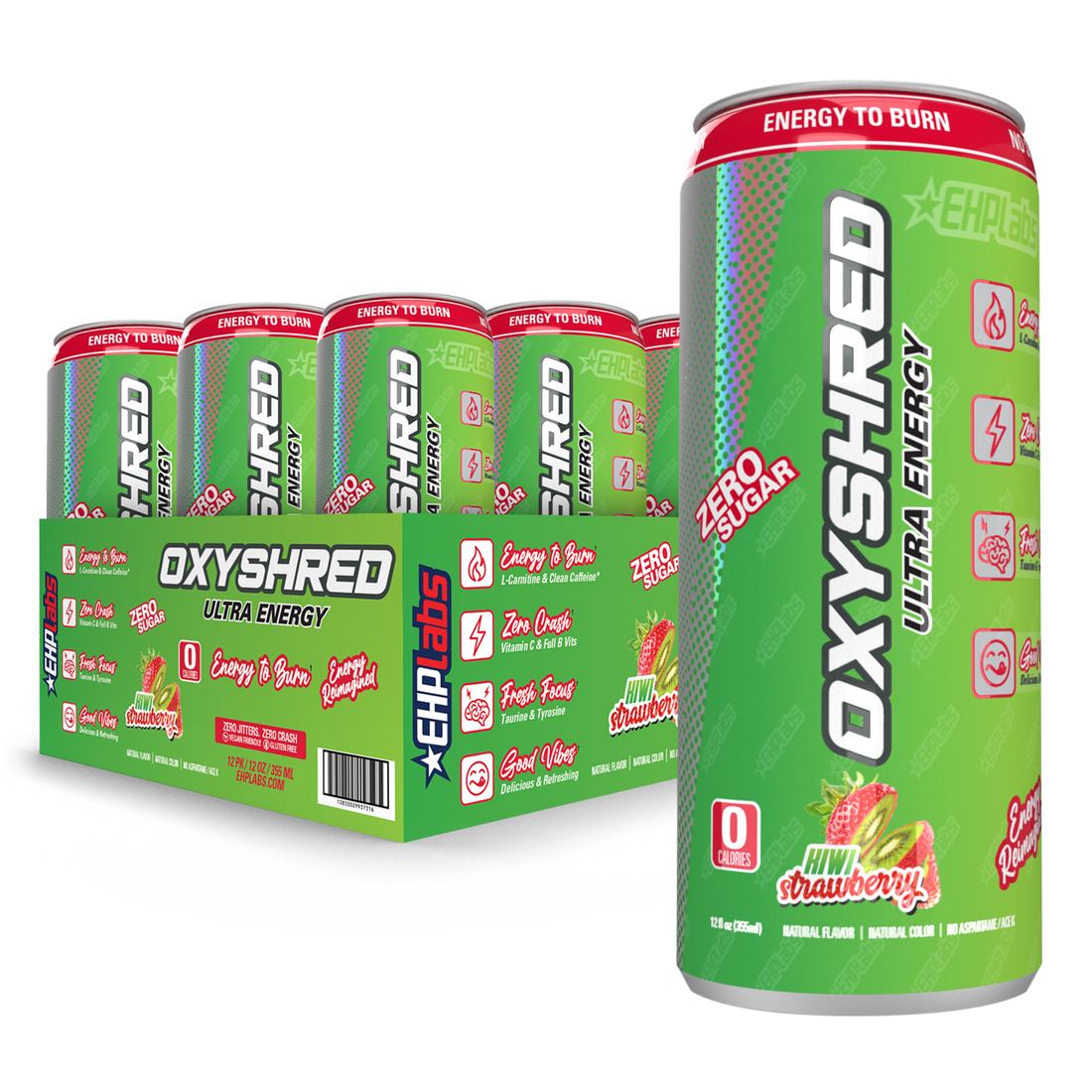 OxyShred Ultra Energy Drink RTD (12-Pack)
