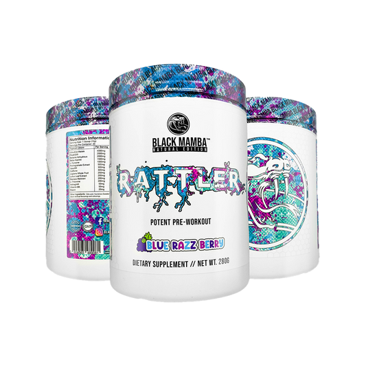 Black Mamba Rattler Pre-Workout 280g BBE 20/06/2025