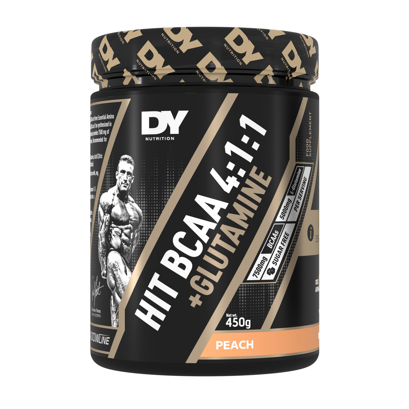DY Nutrition HIT BCAA 4:1:1 + Glutamine, 450g, 30 servings