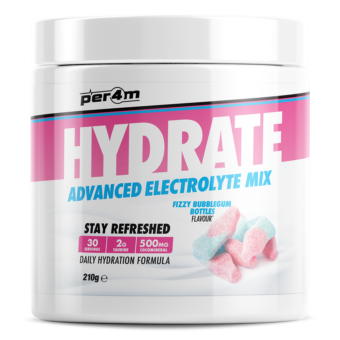 Per4m Hydrate - Advanced Electrolyte Mix - 30 Servings