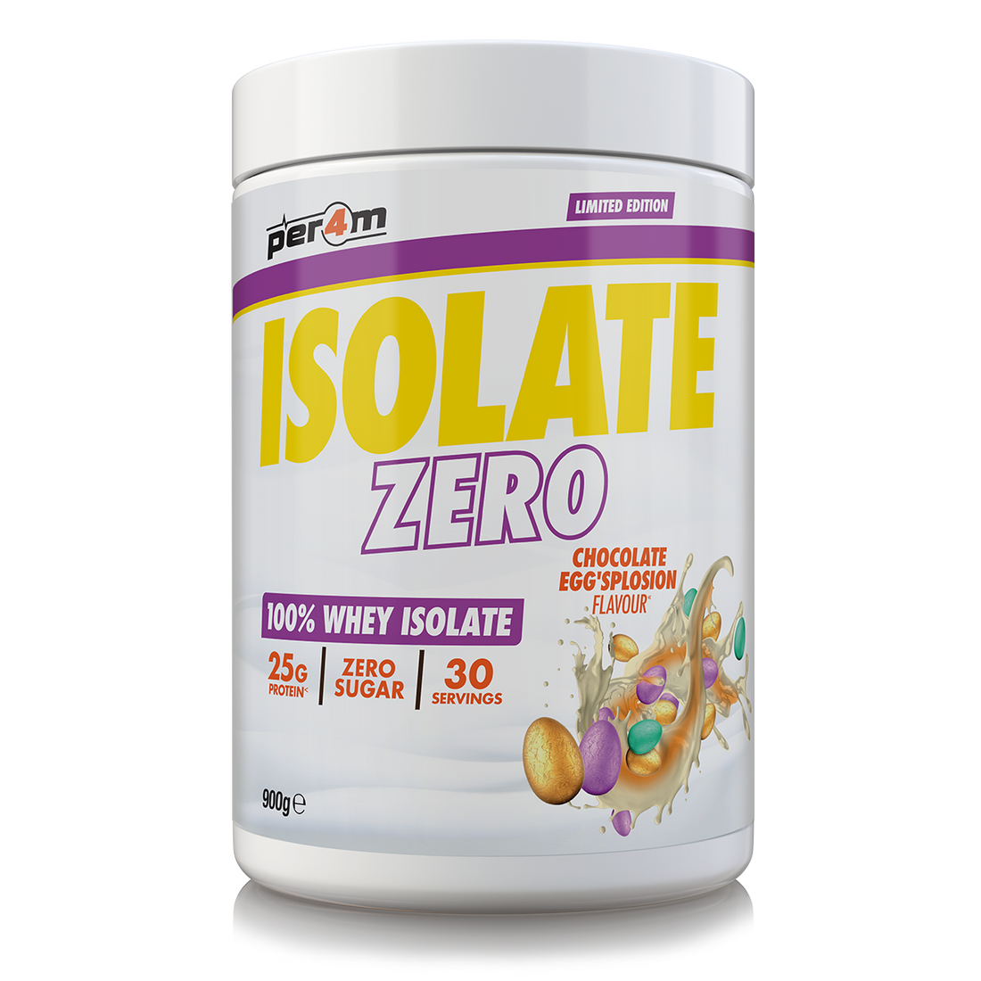 Per4m Isolate Zero 100% Whey Protein Isolate 900g