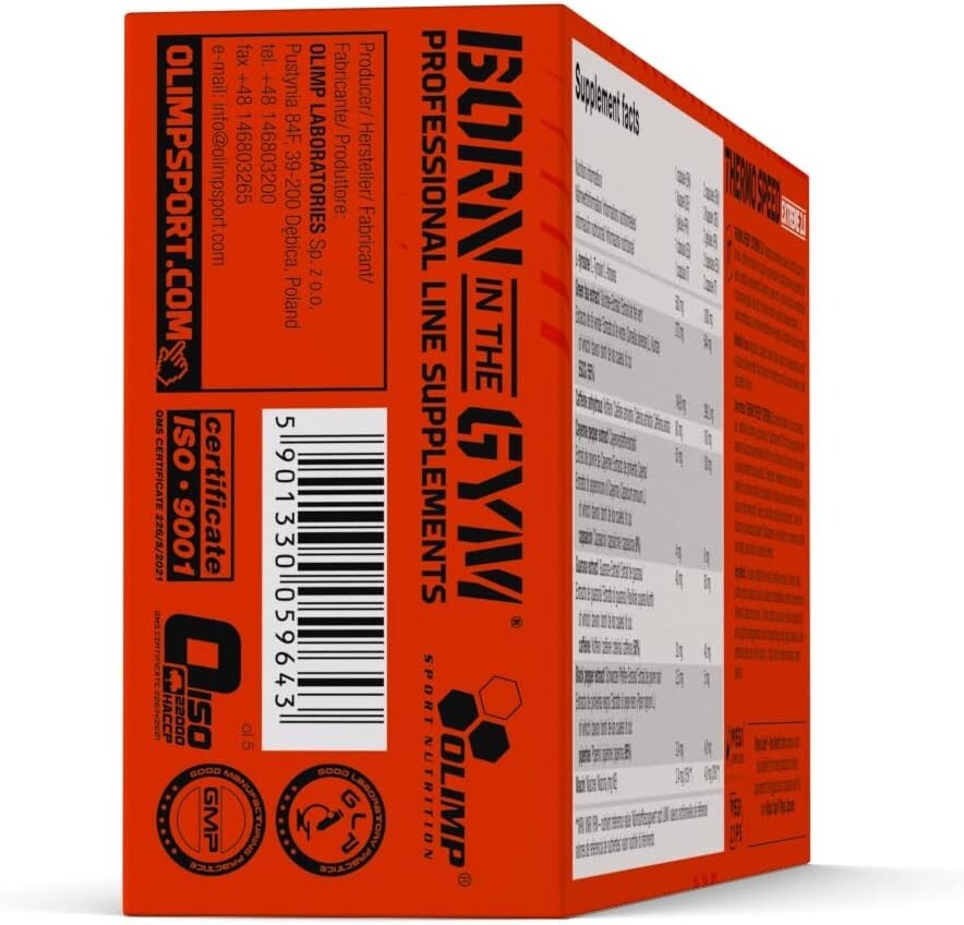 OLIMP Thermo Speed Extreme 2.0 FAT BURNER (120 capsules)