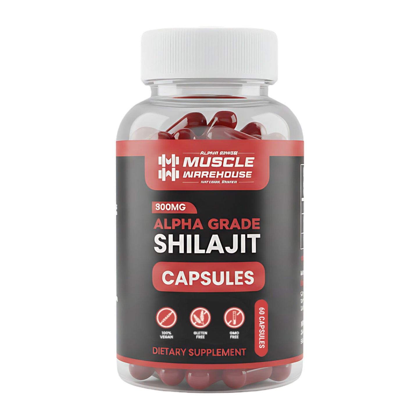 Alpha Grade Shilajit Capsules (300mg) | 60 Vegan Capsules | High Altitude Himalayan, Lab-Tested