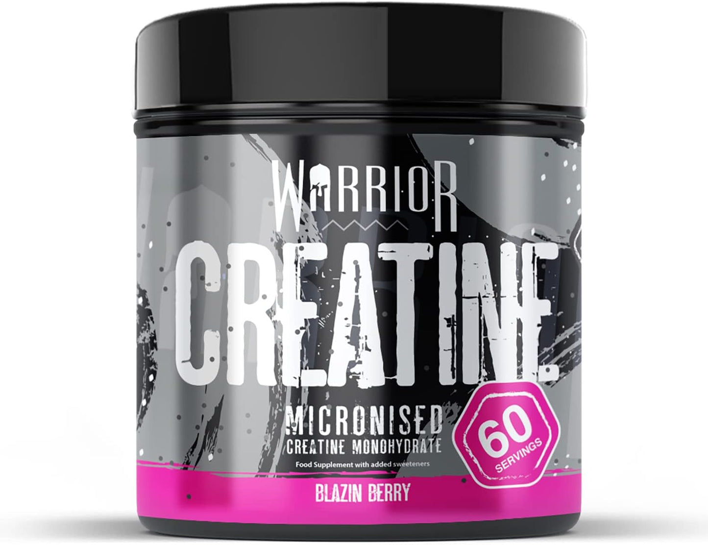 Warrior, Creatine Monohydrate Powder Blazin BBE 08/2025