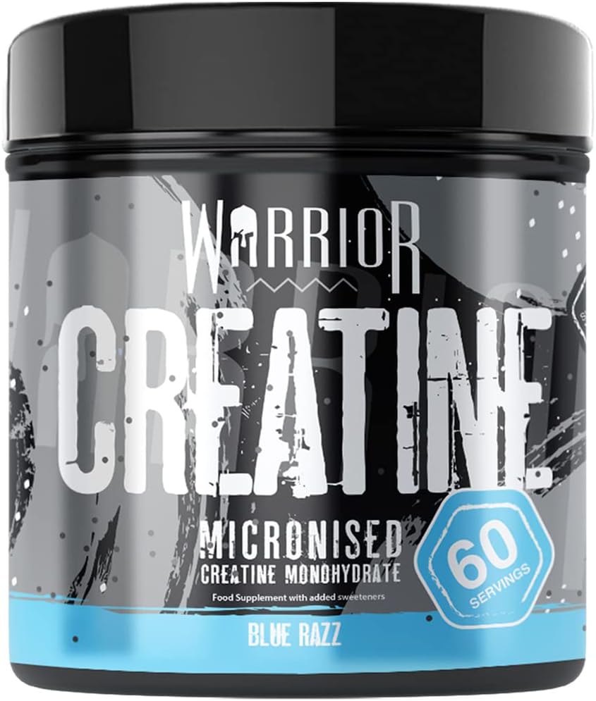 Warrior, Creatine Monohydrate Powder Blazin BBE 08/2025