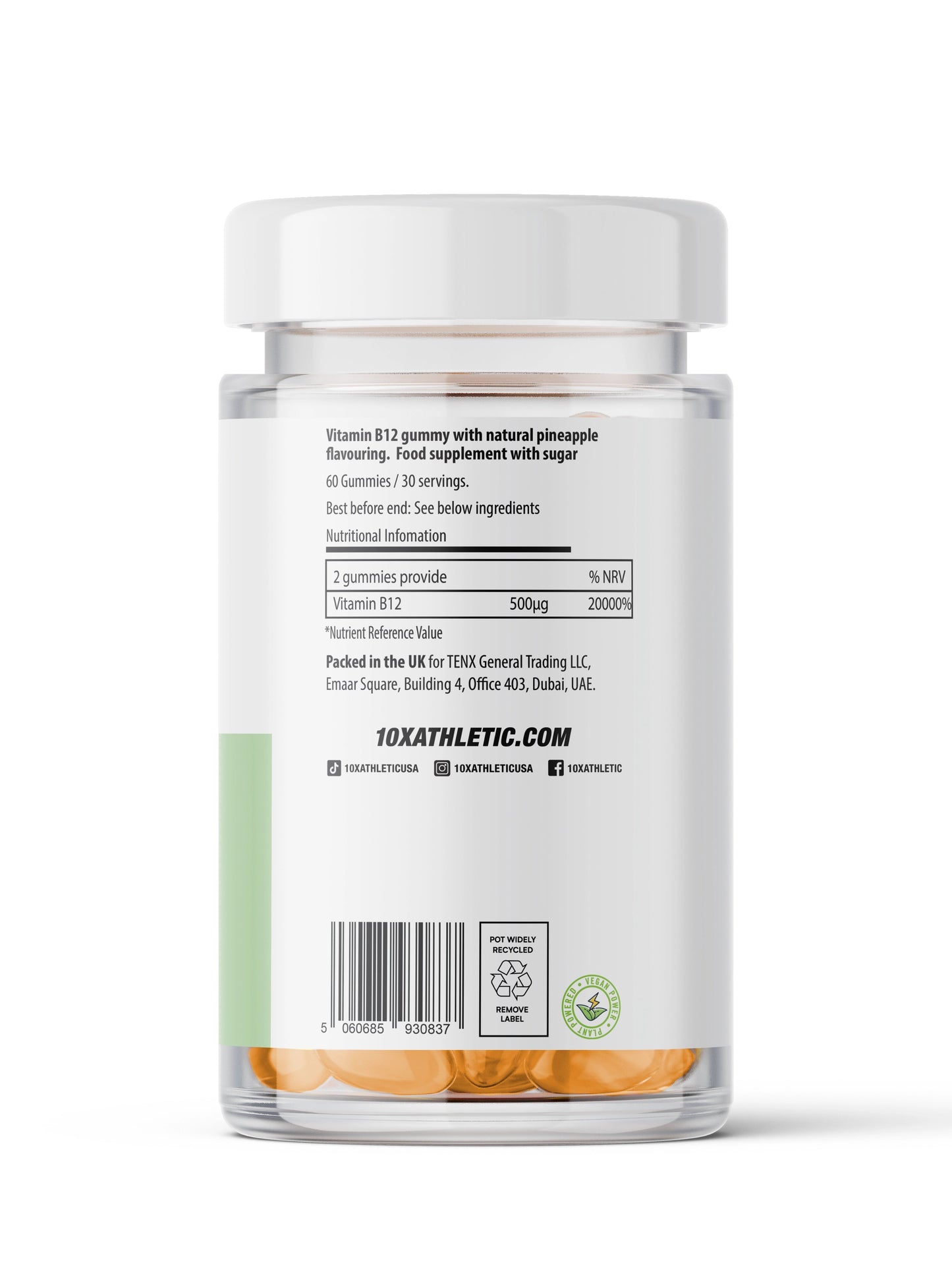 10X Athletic VITAMIN B12 GUMMIES