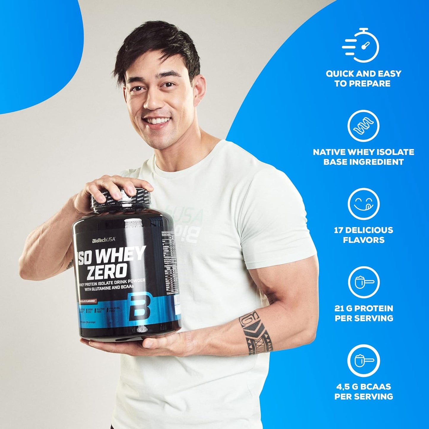 BioTechUSA Iso Whey Zero 1.81kg