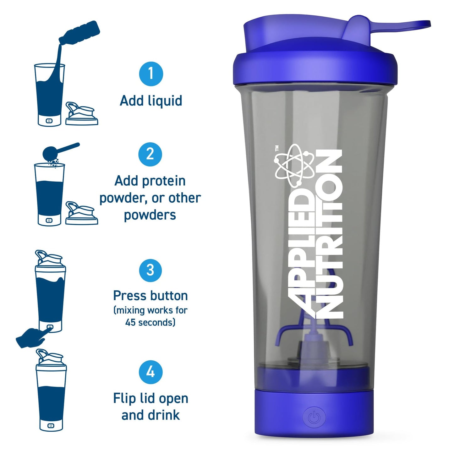Applied Nutrition Tornado Electric Shaker 600ml