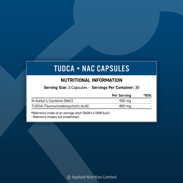 Applied Nutrition TUDCA + NAC CAPSULES