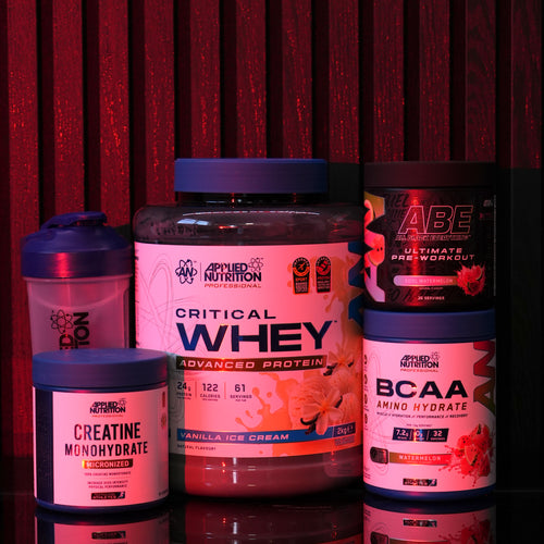 Applied Nutrition Bundle (Whey Protein,BCAA,Pre Workout & Creatine)