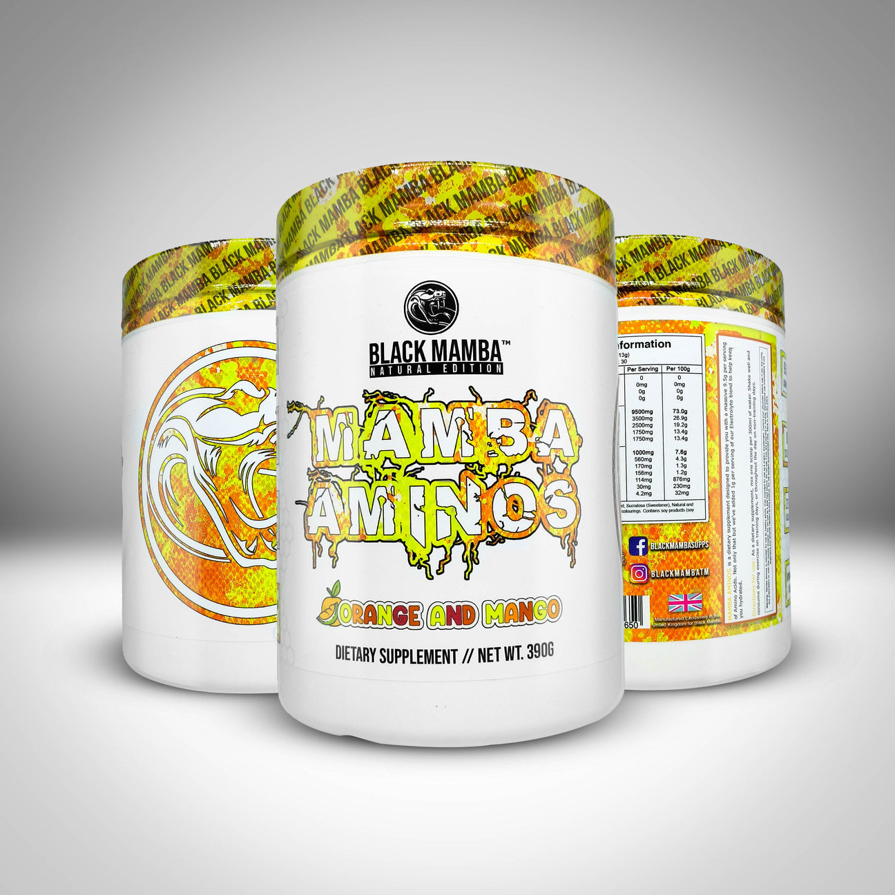 Black Mamba Mamba Aminos - Amino Electrolyte Blend