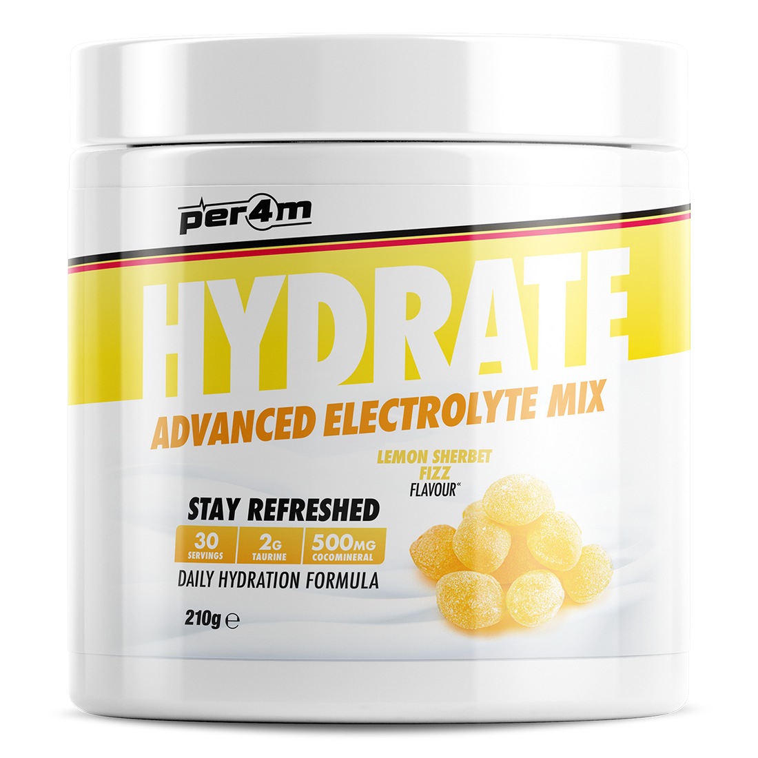 Per4m Hydrate - Advanced Electrolyte Mix - 30 Servings