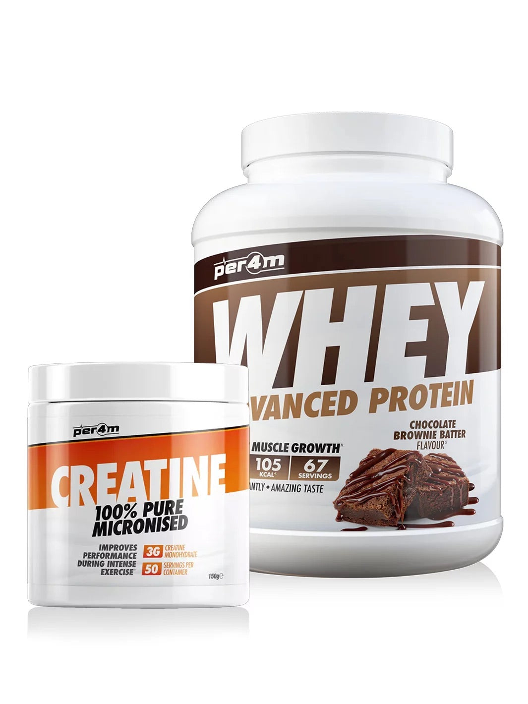 PER4M Whey Protein FREE Creatine & Shaker!!