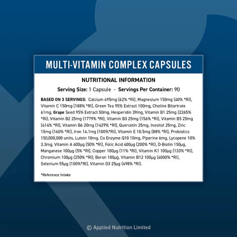 Applied Nutrition Multi-Vitamin complex