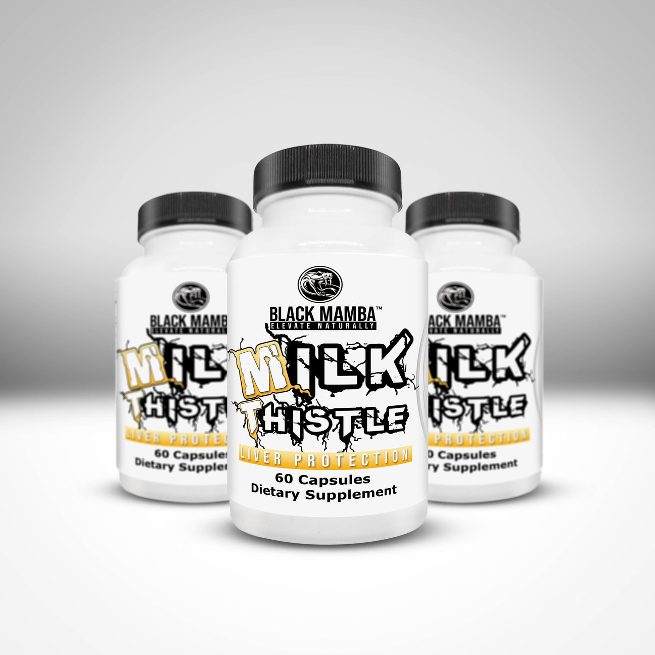 Black Mamba Milk Thistle 350mg (60 Capsules)
