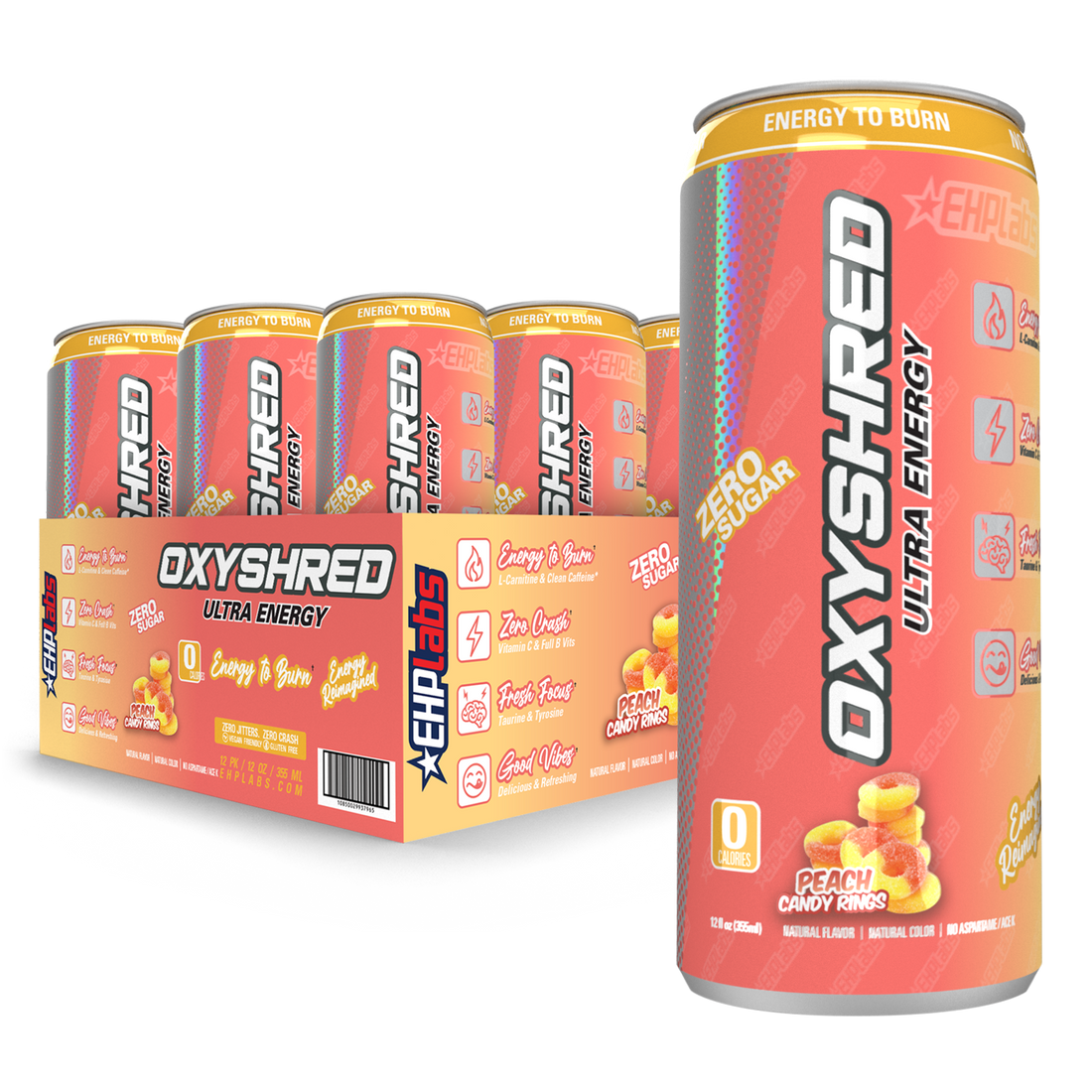 OxyShred Ultra Energy Drink RTD (12-Pack)
