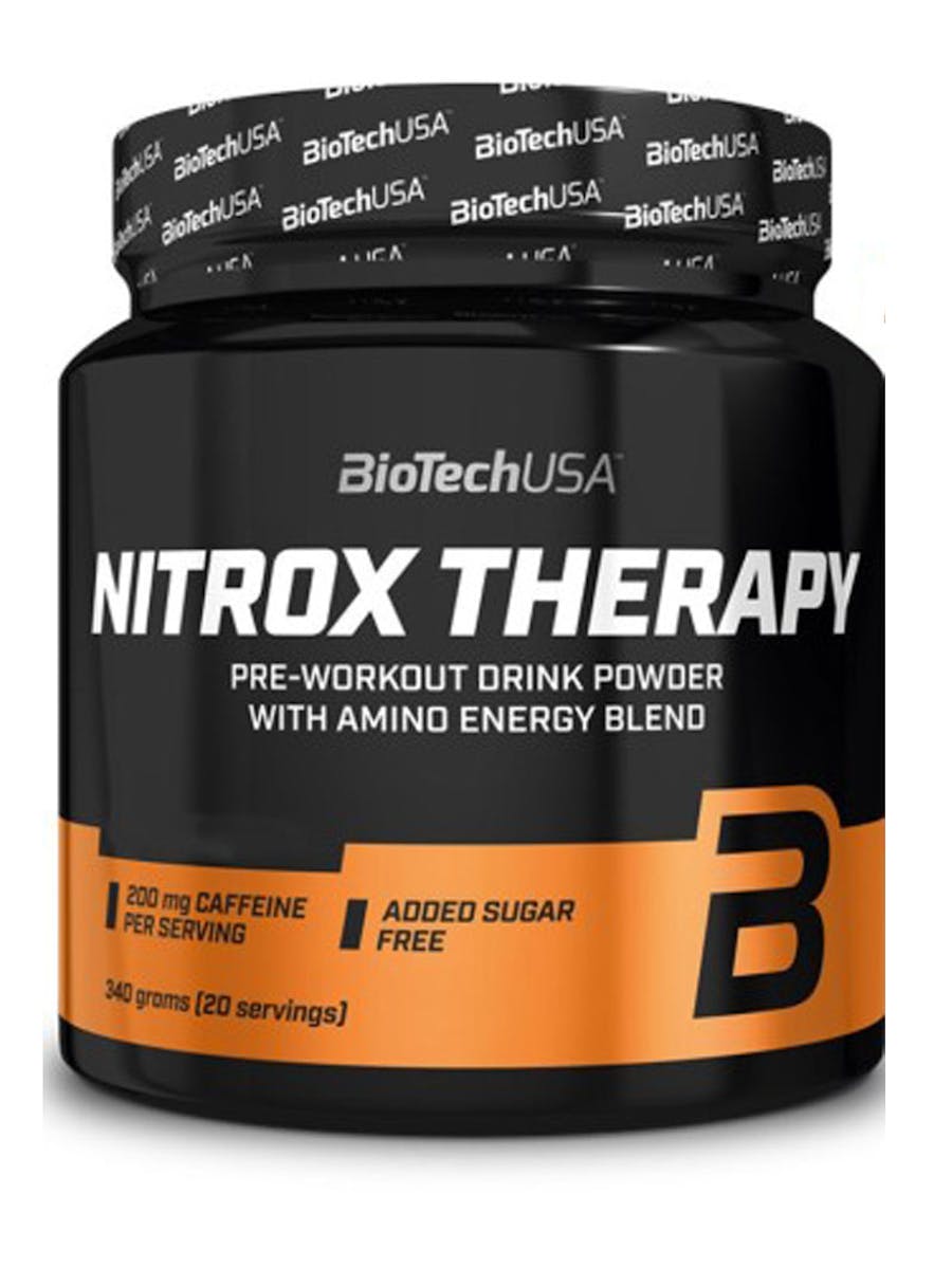 BioTech USA Nitrox Therapy Pre Workout BBE 24/02/2025, 07,07,2025