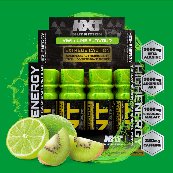 NXT Nutrition TNT Nuclear Pre Workout Shots