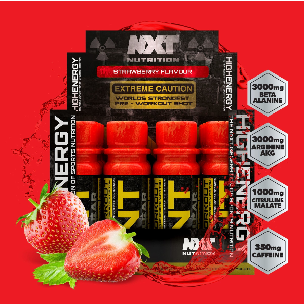 NXT Nutrition TNT Nuclear Pre Workout Shots