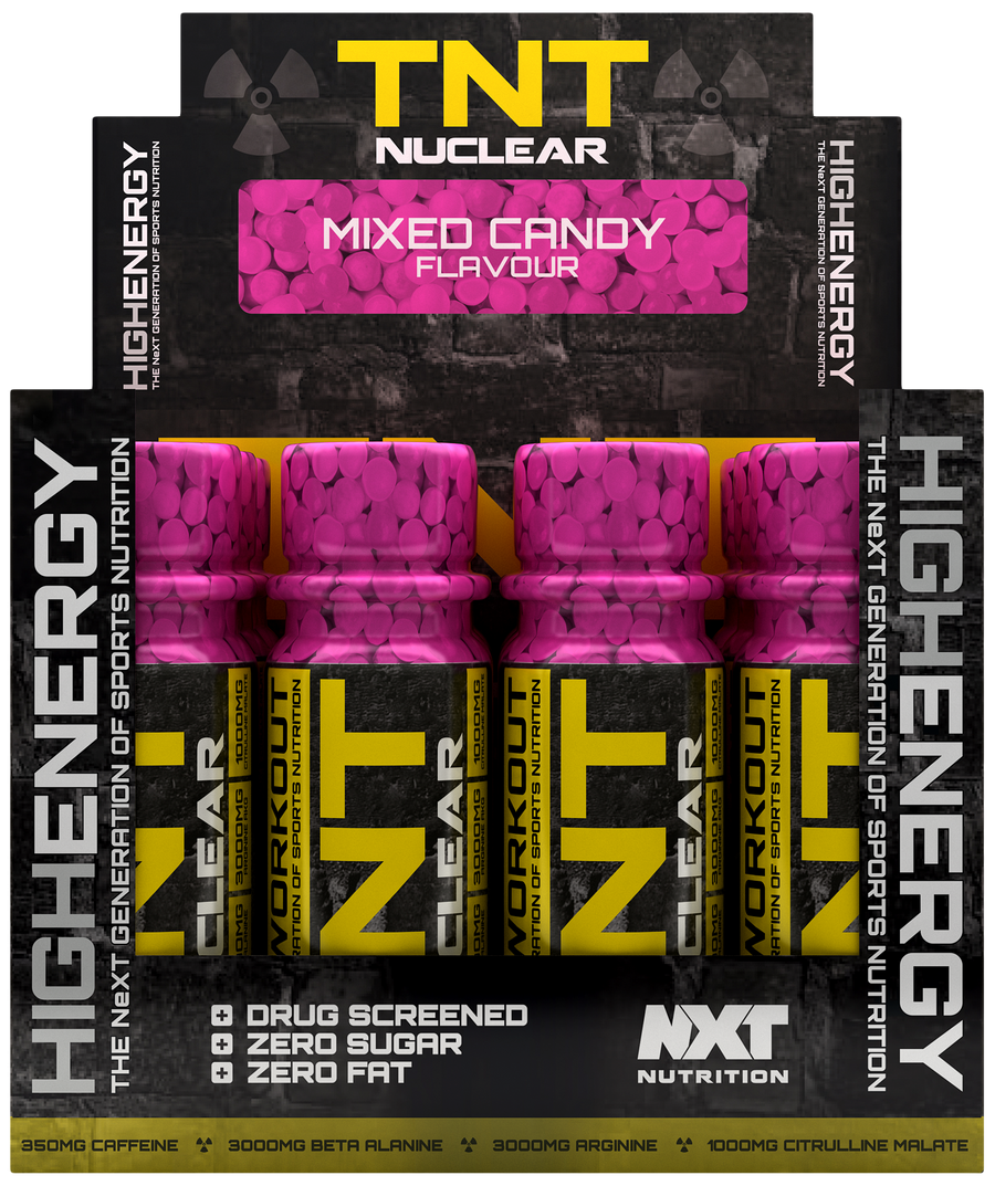 NXT Nutrition TNT Nuclear Pre Workout Shots