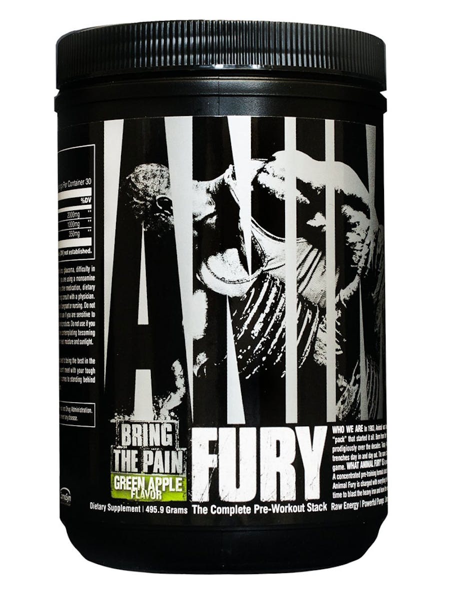 Animal Fury Pre Workout - 20 Servings