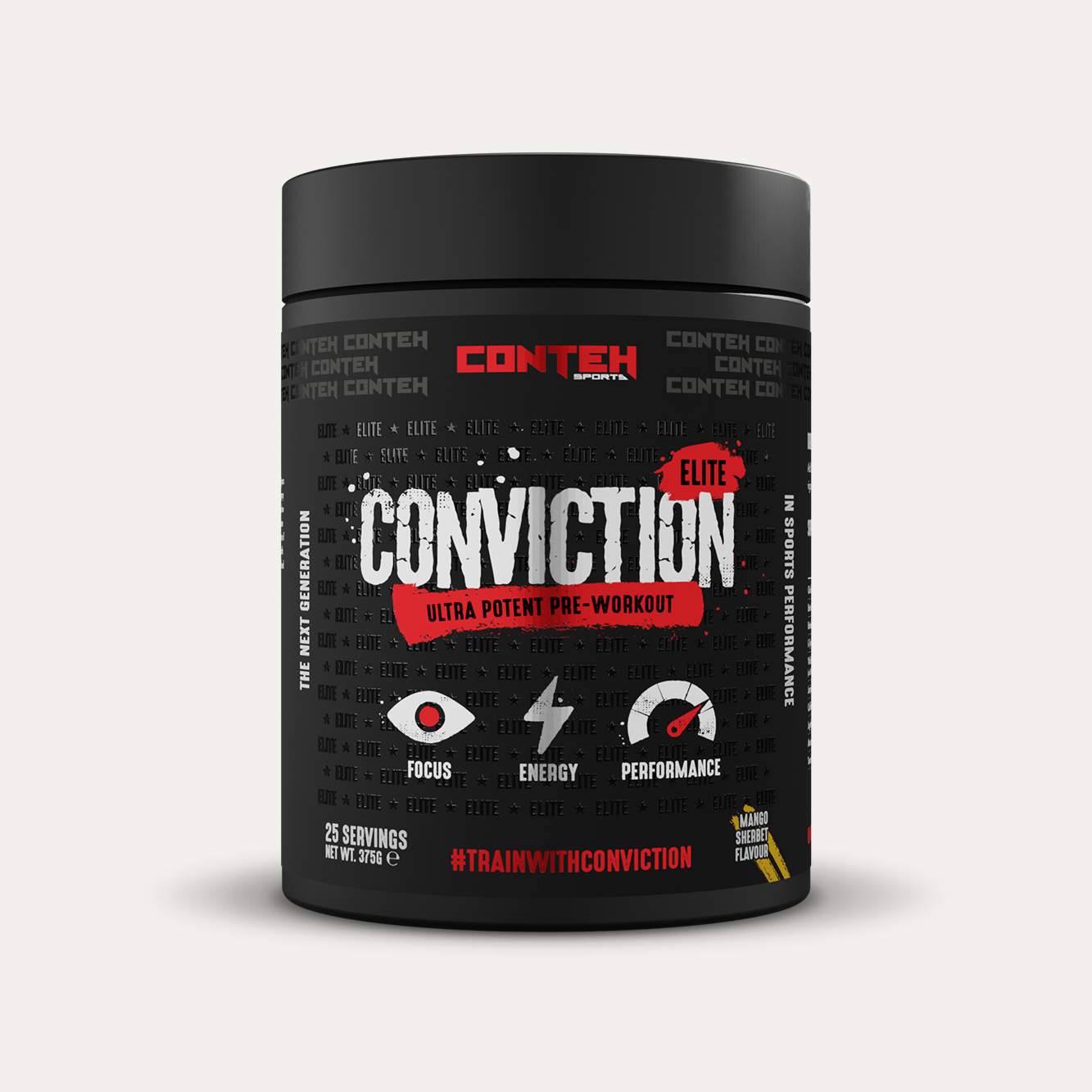 Conteh Sports Conviction Elite Ultra Potent Pre Workout 375g