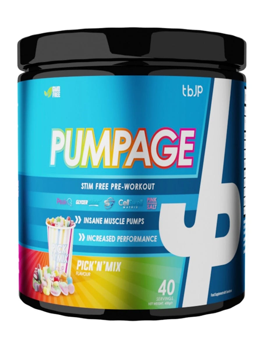 Trained by JP Pumpage - Stim Free Pre Workout - 40 Servings