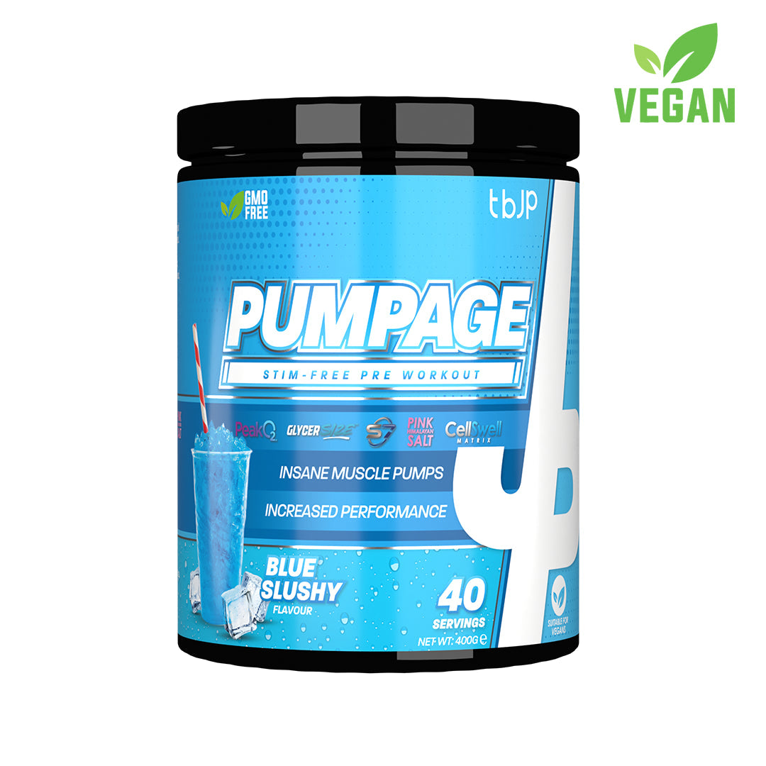 Trained by JP Pumpage - Stim Free Pre Workout - 40 Servings