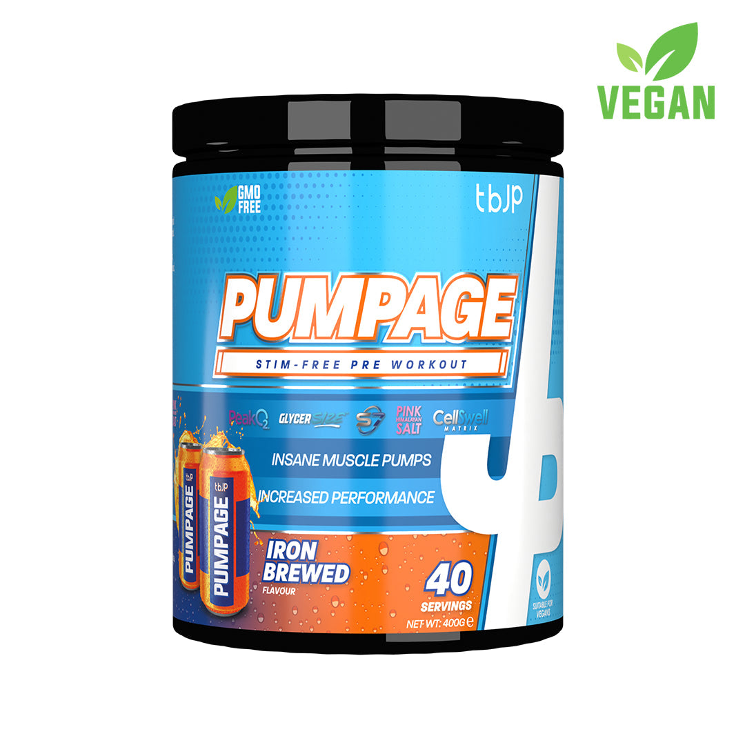 Trained by JP Pumpage - Stim Free Pre Workout - 40 Servings