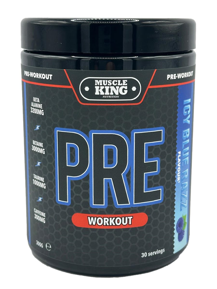 Muscle King Nutrition PRE Workout 30 Servings FREE SHAKER