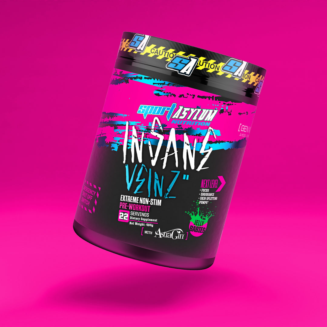 Sport Asylum Insane Veinz Pre Workout - 484g