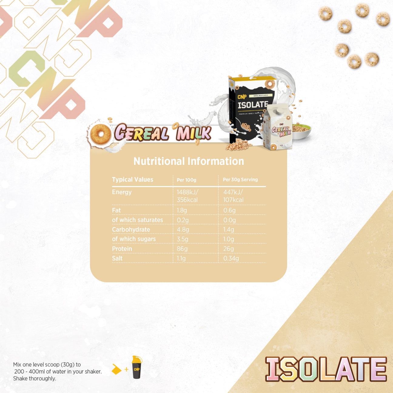 CNP ISOLATE Protein 1.8KG