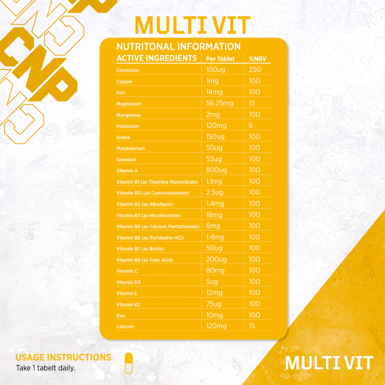 CNP MULTI VITAMINS