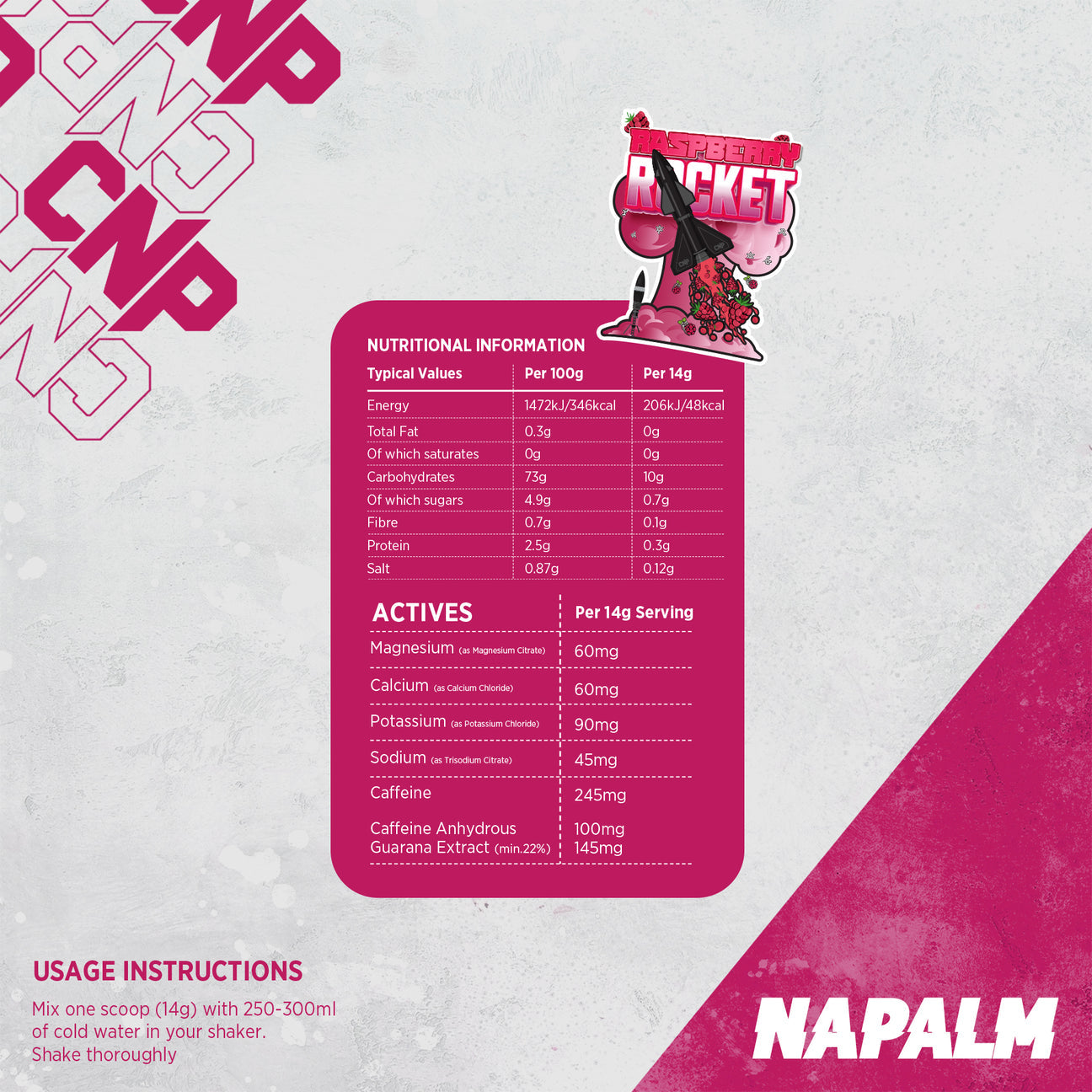 CNP NAPALM PRE-WORKOUT