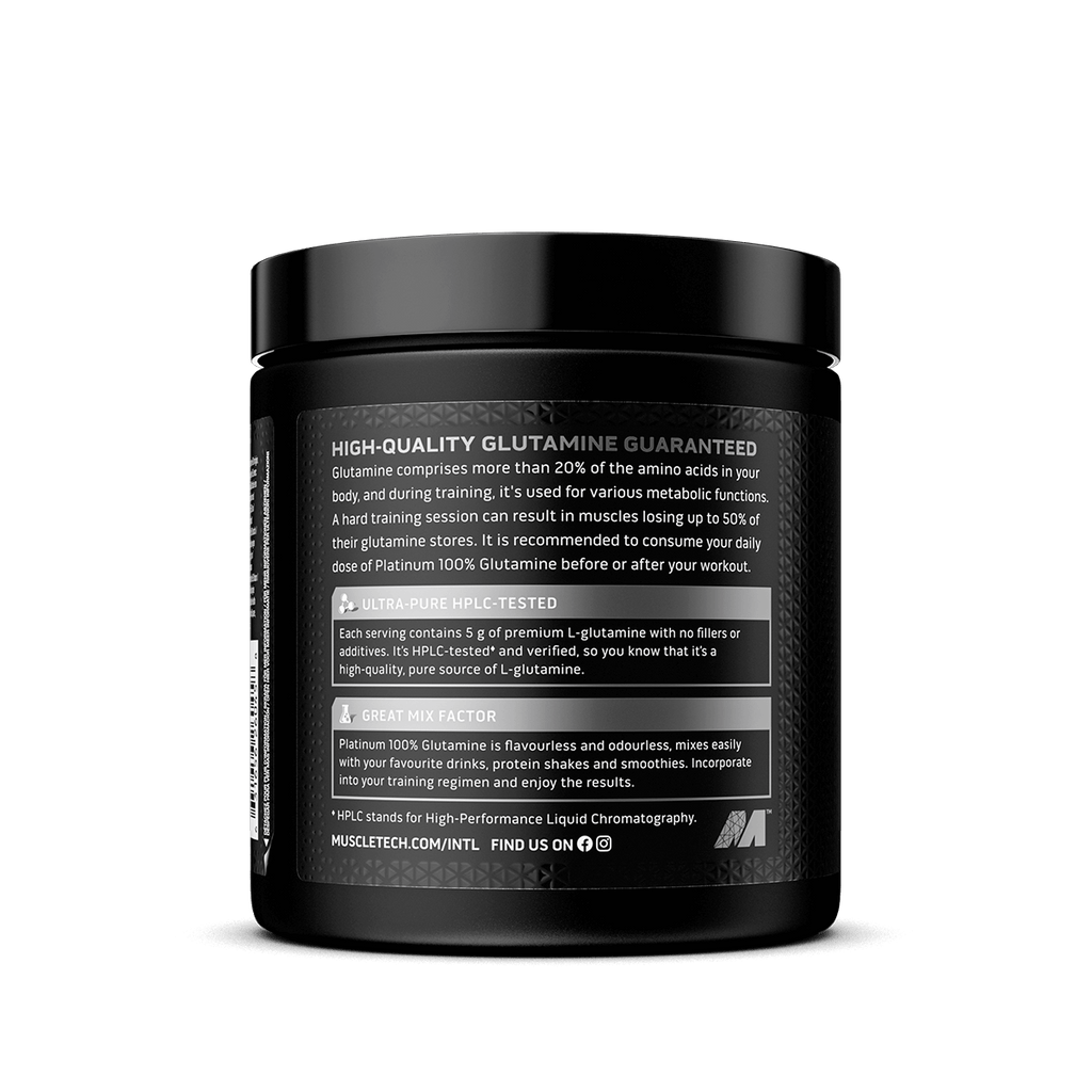 MuscleTech Platinum 100% Glutamine 300g