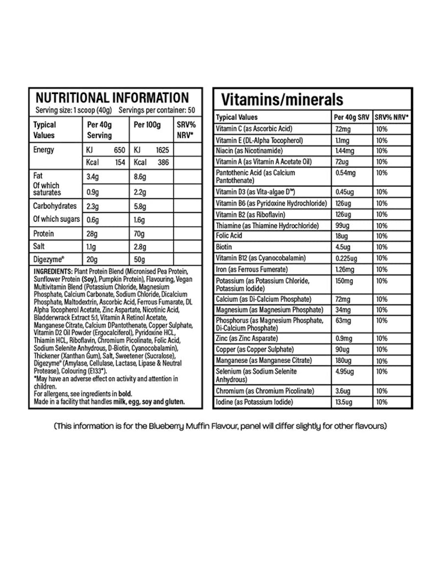 Trained by JP Vegan Protein 2kg