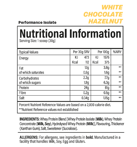 Trained By JP Performance Isolate Protein 2kg