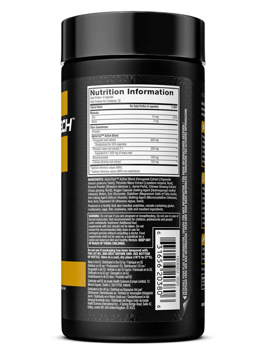 MuscleTech Alpha Test x 120 Caps