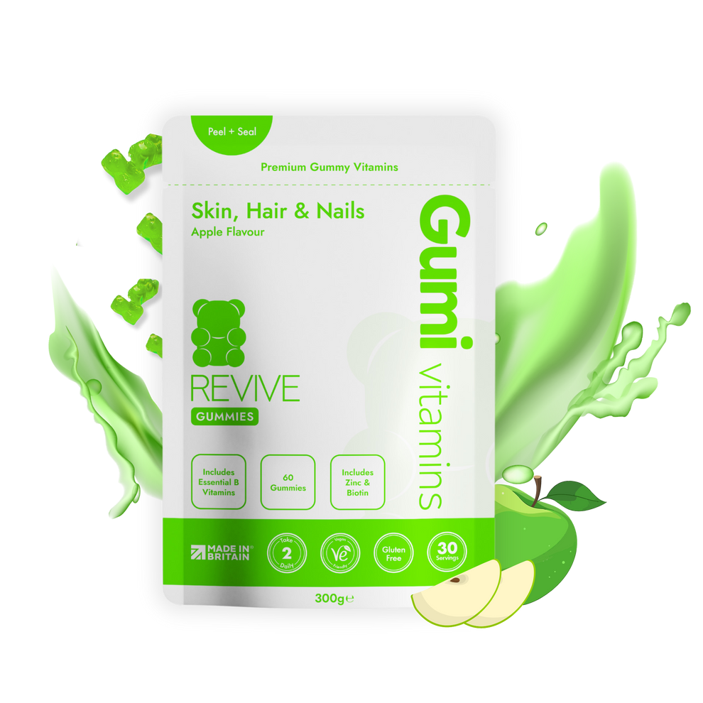Gumi Vitamins Revive- Skin,Hair & Nails Gummies