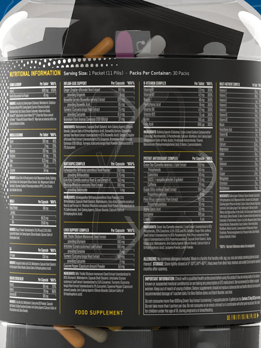 Applied Nutrition Black Stak x 30 Packs