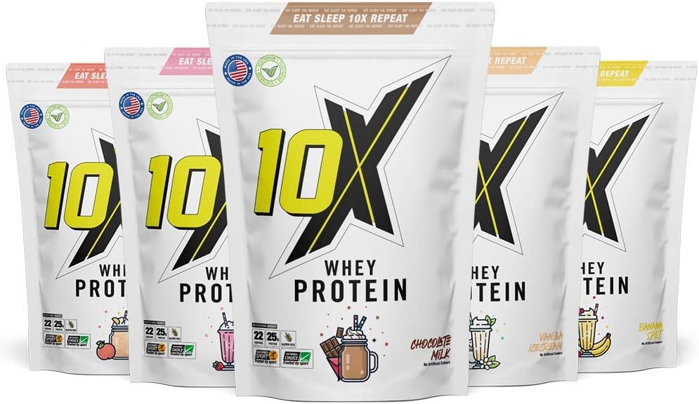 10X Athletic Whey Protein, 750g FREE SHAKER !!