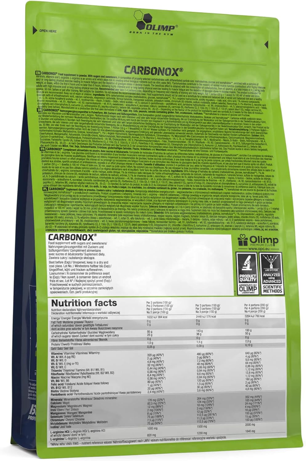 Olimp 1000g Carbo Nox