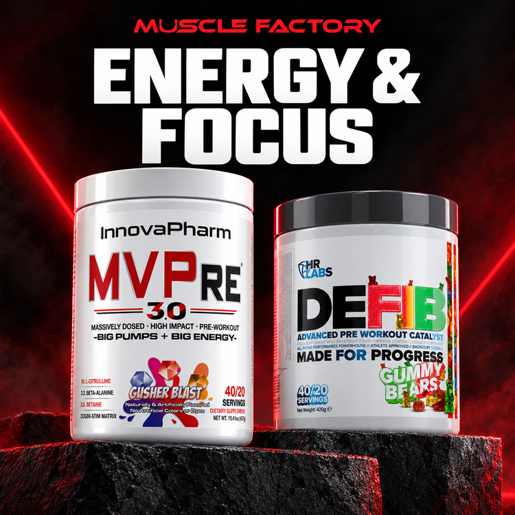 Muscle Factory collection poster: ENERGY & FOCUS