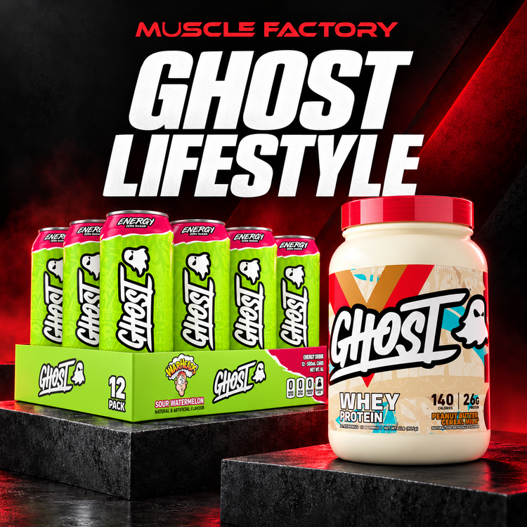 Muscle Factory collection poster: GHOST LIFESTYLE