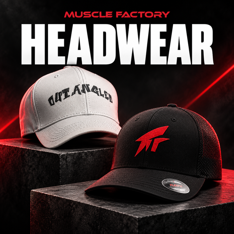 Muscle Factory collection poster: HEADWEAR