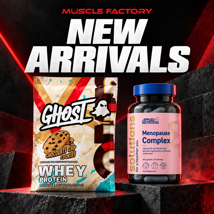 Muscle Factory collection poster: NEW ARRIVALS